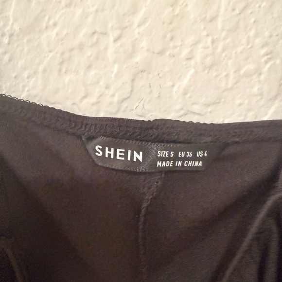 SHEIN Classic Black Mini Dress - Picture 4 of 4